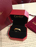 Cartier кільце в лимонному золоті тоненьке, фото 4
