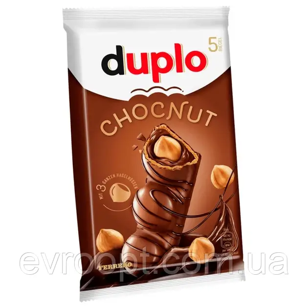 Батончики Ferrero Duplo 5x26г. 130 грам