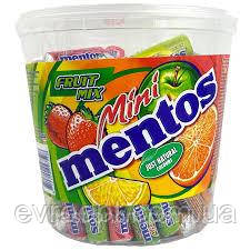 Жуйки Mini Mentos Fruit Mix (Відро)