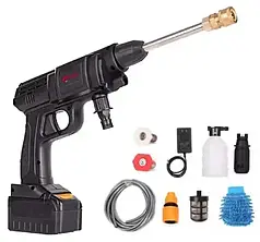 Потужна мийка високого тиску аккумуляторная EDON UPW-21A : з АКБ 21V 4Ah +ЗП