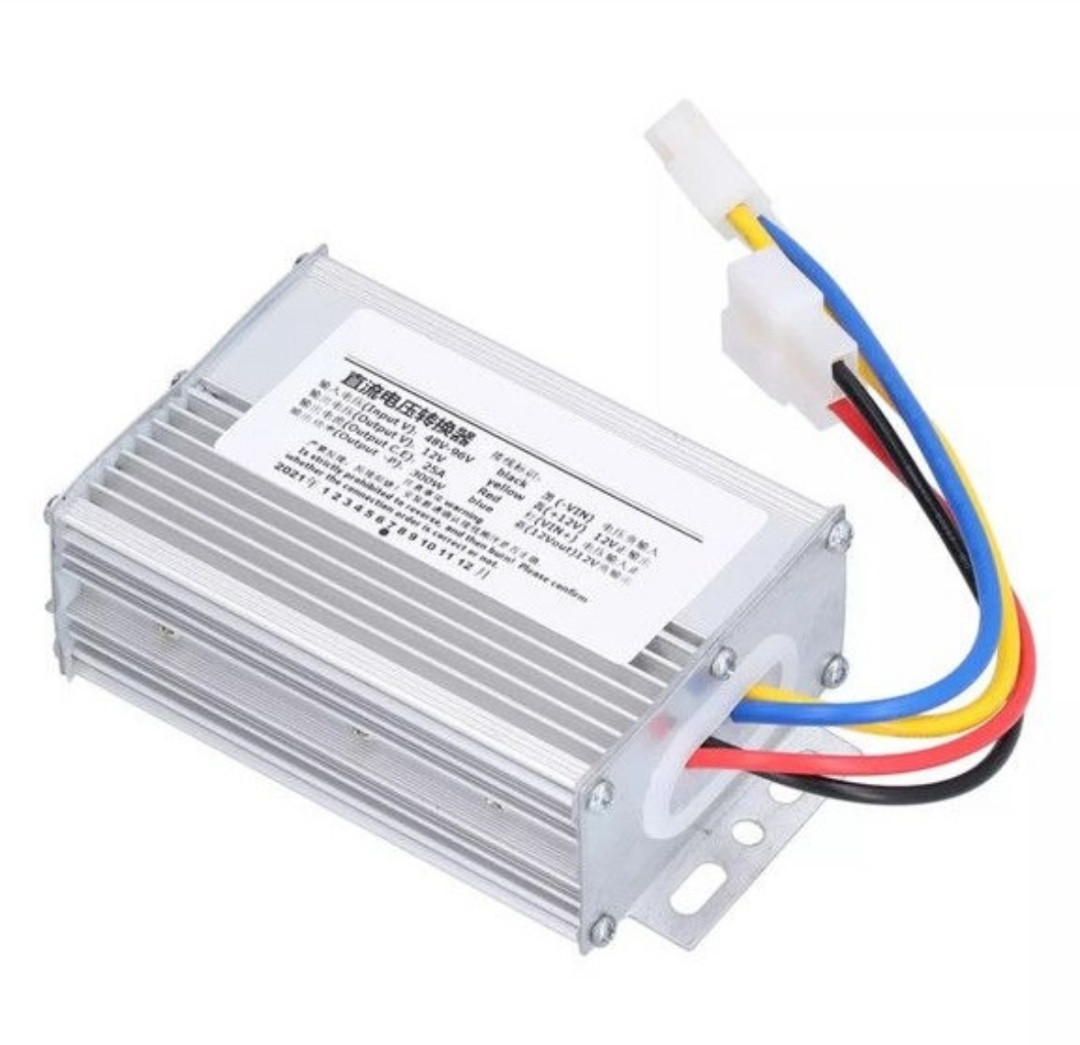 Перетворювач напруги 24V-36V-12V 25 А конвертер напруги DC 12 V 300 W