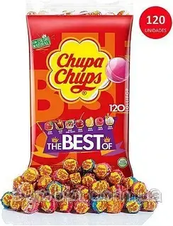 Chupa Chups BEST Льодяники на палочці 250 шт