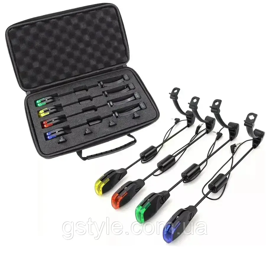 Набір свингерів на штанзі з магнітом у кейсі Weida, фото 1