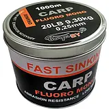 Волосінь Carp Fluoro Mono Orange 1000m 0.25мм 9.3кг, фото 4