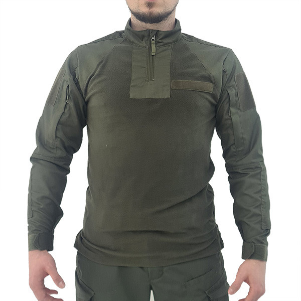 Тактична сорочка Убакс на флісовій основі, Олива (М-ТМ), фото 1