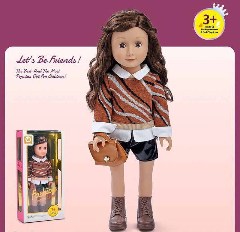 Лялька гумова Fashion Girl W 18 N 17 A, фото 1