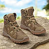 Чоловічі тактичні берці демісезонні койот, військові черевики весна осінь, армійське взуття зсу демісезон, розмір 40-45, фото 2