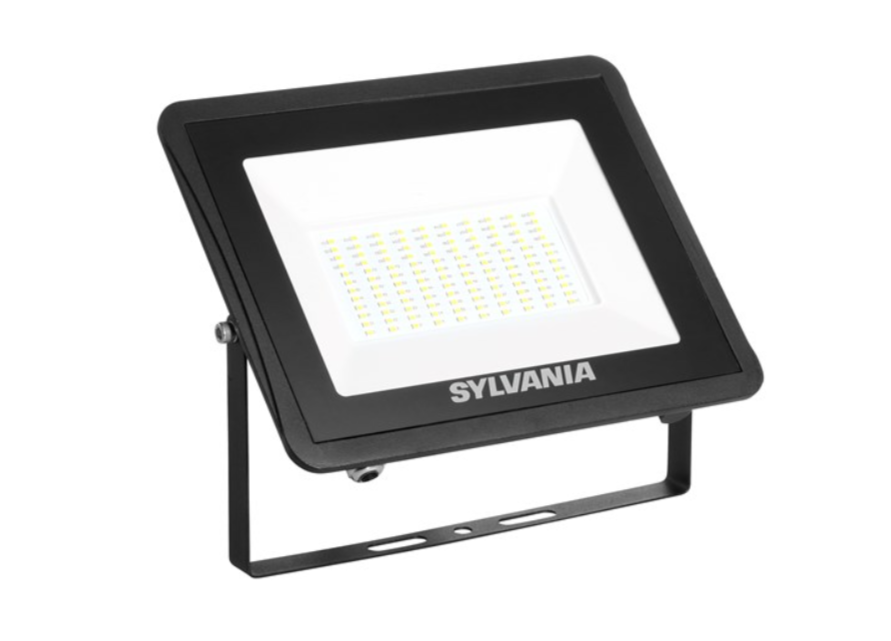 Прожектор високоефективний 128 Лм/вт SYLVANIA Start Flood IP65 10000LM 840 Black, гарантія 3 роки