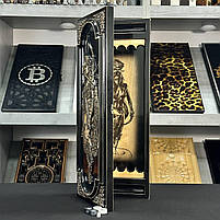 Нарди дерев'яні ручної рооти Лучниця 60×23 см подарункові, фото 2