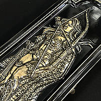 Нарди дерев'яні ручної рооти Лучниця 60×23 см подарункові, фото 4