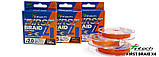 Шнур плетений Intech First Braid X4 Orange 150m #0.6 10lb/4,54kg, фото 3