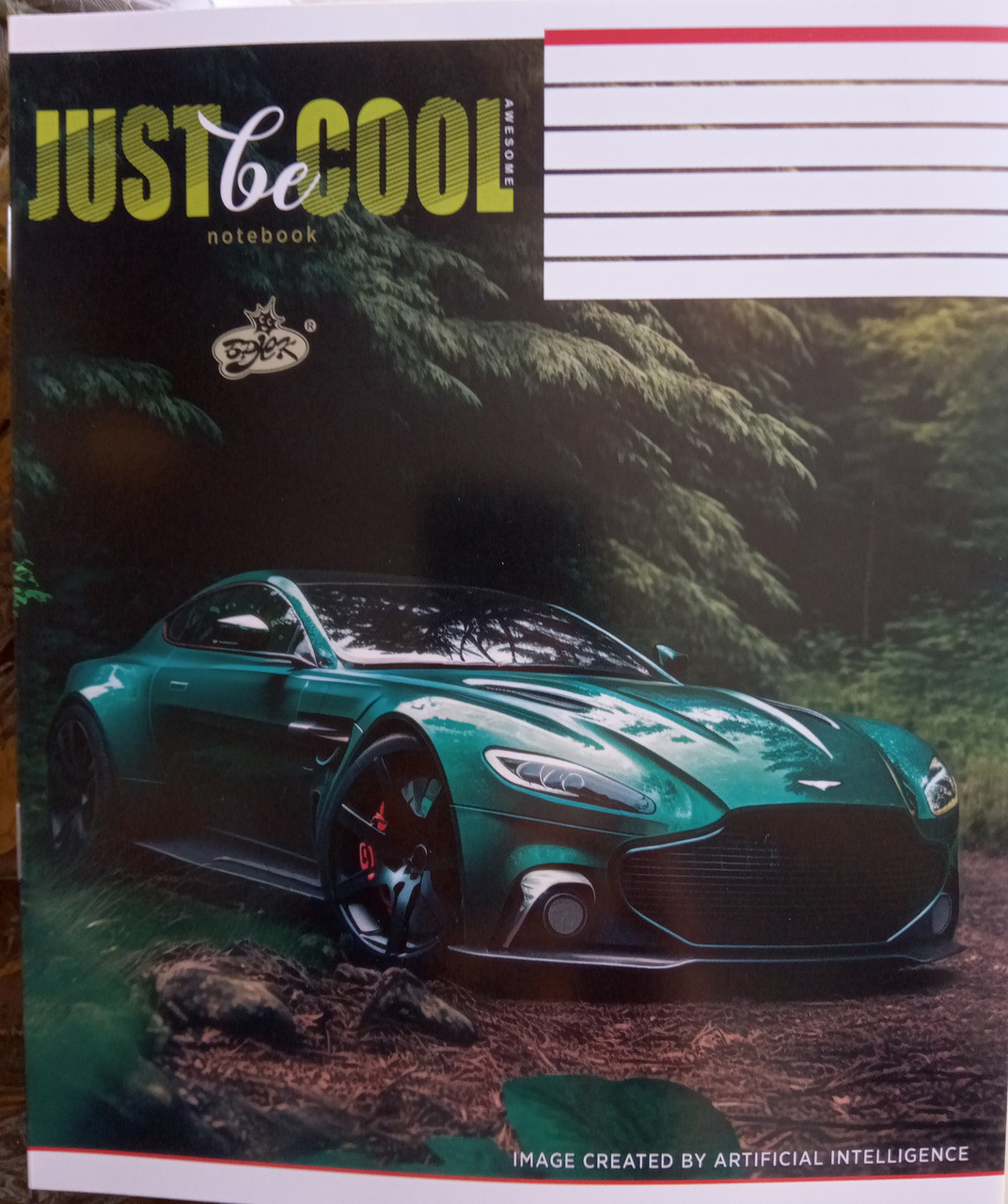 Тетрадь 18 листов линия ТМ Бріск ТВ-108л* Бриск, фото 1