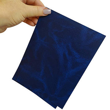 Бумвініл "Муар" вир-во Европа синій з друком 106 см/100 м рулон, якість-преміум