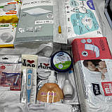 Набір у пологовий будинок для мами та новонародженого Premium у прозорій сумці L + сумка M для малюка 34 позиції EkoMama, фото 7