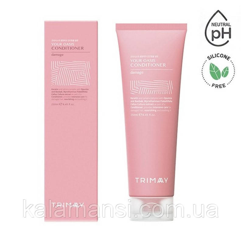 Кератиновий кондиціонер з екстрактом ієрихонської троянди Trimay Your Oasis Conditioner Damage 250 мл