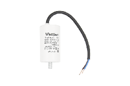 Конденсатор CBB60-G 15 мкФ, 450 В, Whicepart (провід + болт)