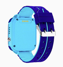 Дитячий смарт годинник для дівчинки Smart Baby watch XO-H100 з камерою, синій, фото 4