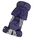 Комбінезон для дівчат Такс 46 см (об'єм до 50см) світловідбиваючий зимовий фіолетовий розм 4 для собак, фото 5