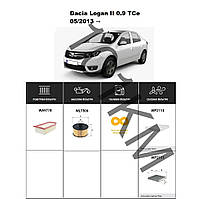 Комплект фільтрів Dacia Logan II 0.9 TCe (2013-) WIX
