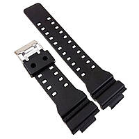 Ремінець до годинника GA-100 SL полімер ширина 16 мм чорний