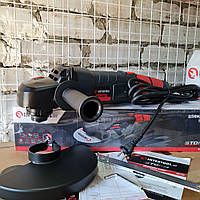 Шліфмашина кутова, 2400 Вт, діаметр круга 230 мм, 6300 об./хв, плавний пуск INTERTOOL WT-0228