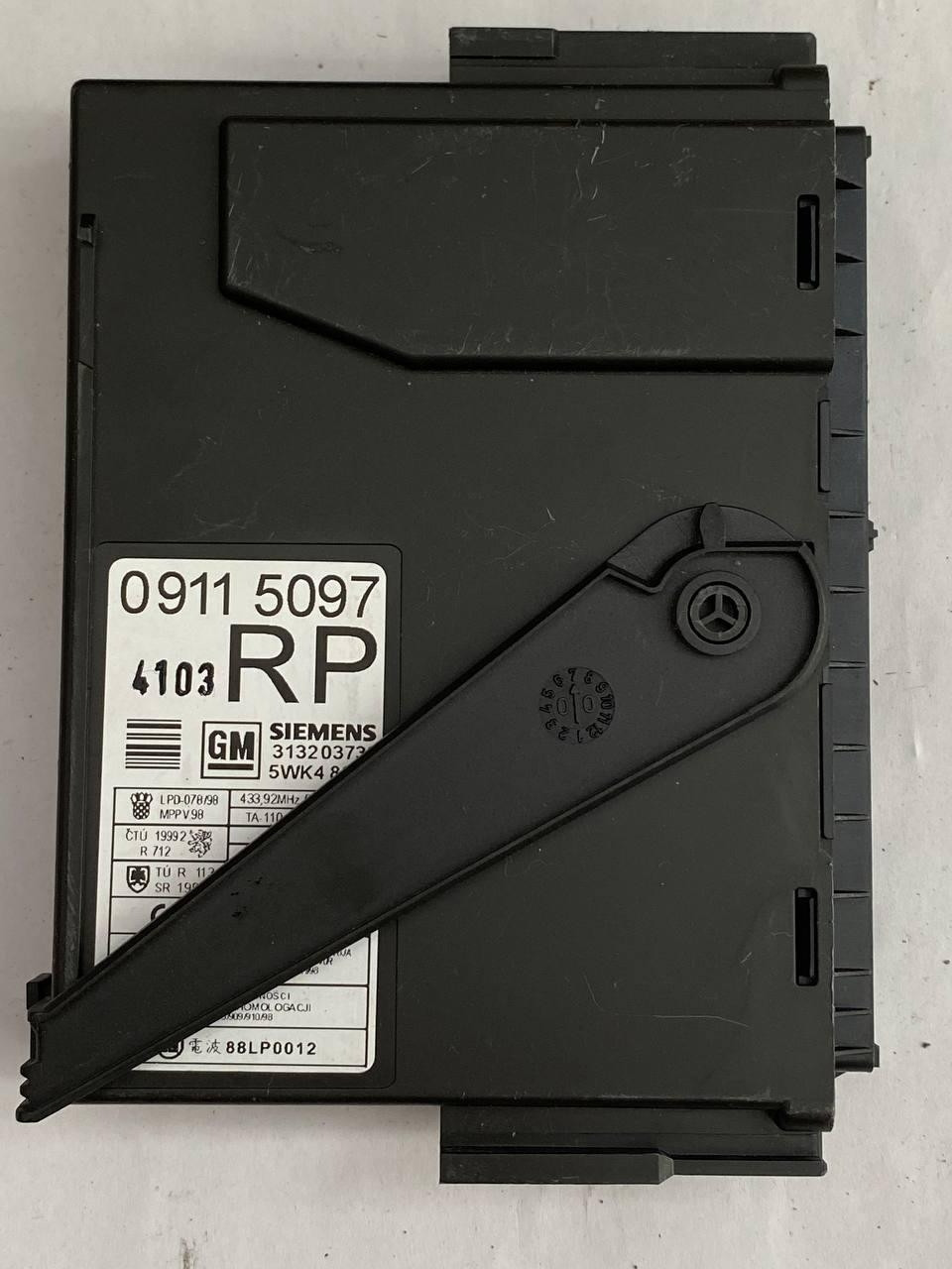 Електронний блок керування Siemens 0 911 5097 / 09115097 / 41 03 RP / 4103RP / 313 203 739 GM / 313203739GM / 5WK 48 664 / 5WK4866, фото 1