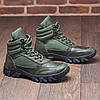 Чоловічі тактичні берці демісезонні оливкові, військові черевики хакі весна осінь, армійське взуття демісезон 36-46, фото 2