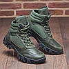 Чоловічі тактичні берці демісезонні оливкові, військові черевики хакі весна осінь, армійське взуття демісезон 36-46, фото 3