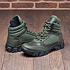 Чоловічі тактичні берці демісезонні оливкові, військові черевики хакі весна осінь, армійське взуття демісезон 36-46, фото 7