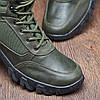 Чоловічі тактичні берці демісезонні оливкові, військові черевики хакі весна осінь, армійське взуття демісезон 36-46, фото 9