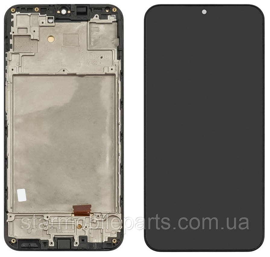 Дисплей Samsung Galaxy M15 5G | SM-M156) із сенсором і рамкою, чорний OLED | модуль, фото 1