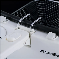 Фритюрниця електрична 2,5л 1800W 6811 KAMILLE, фото 10