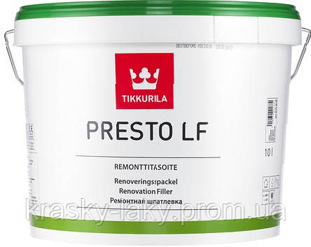 Шпатківниця ремонтна TIKKURILA Presto LF, 10 л