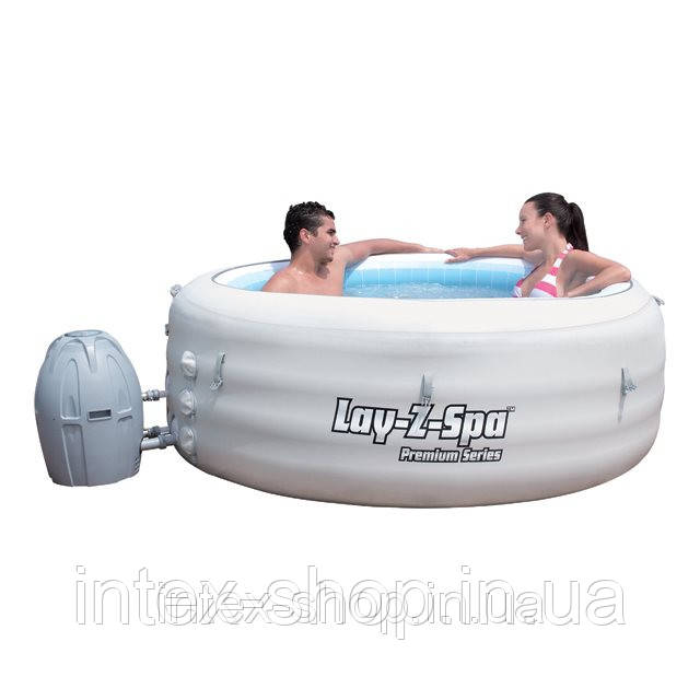 Бассейн джакузи *Lay-Z-Spa* 196х196см, выс. 61см. Bestway-54112 - фото 1 - id-p30466165