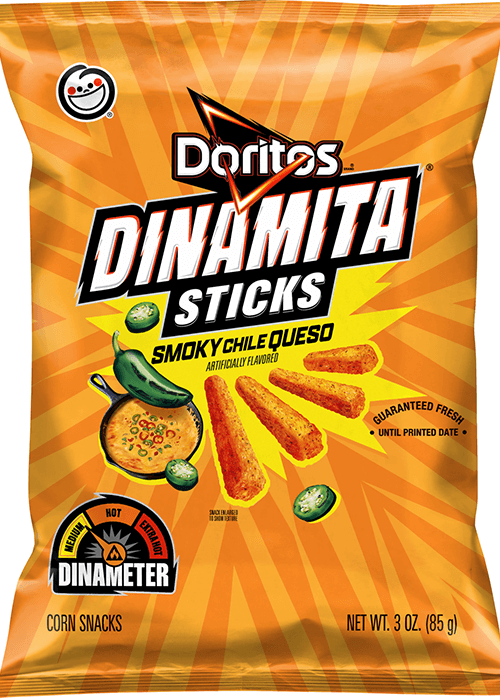 Чіпси Doritos Dinamita Sticks Smoky Chile Queso Flavored 255.1г, фото 1
