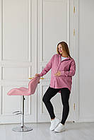 Вельветова сорочка для вагітних Одяг для вагітних Стильна вельветова сорочка Сорочка для вагітних