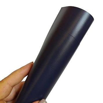 Бумвініл  палітурний матеріал на паперовій основі "моноколор"  plano темно-синій рулон 3 метри