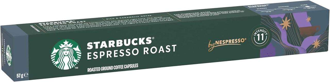Nespresso Starbucks Espresso Roast (тубус 10 капсул)