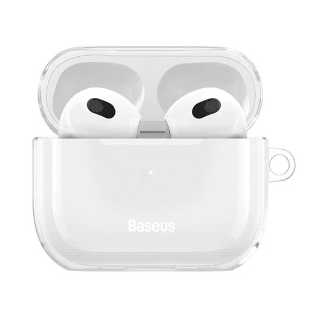 Захисний прозорий чохол Baseus Crystal Series Protective Case Clear для Apple AirPods 3 (ARAP000000), фото 1