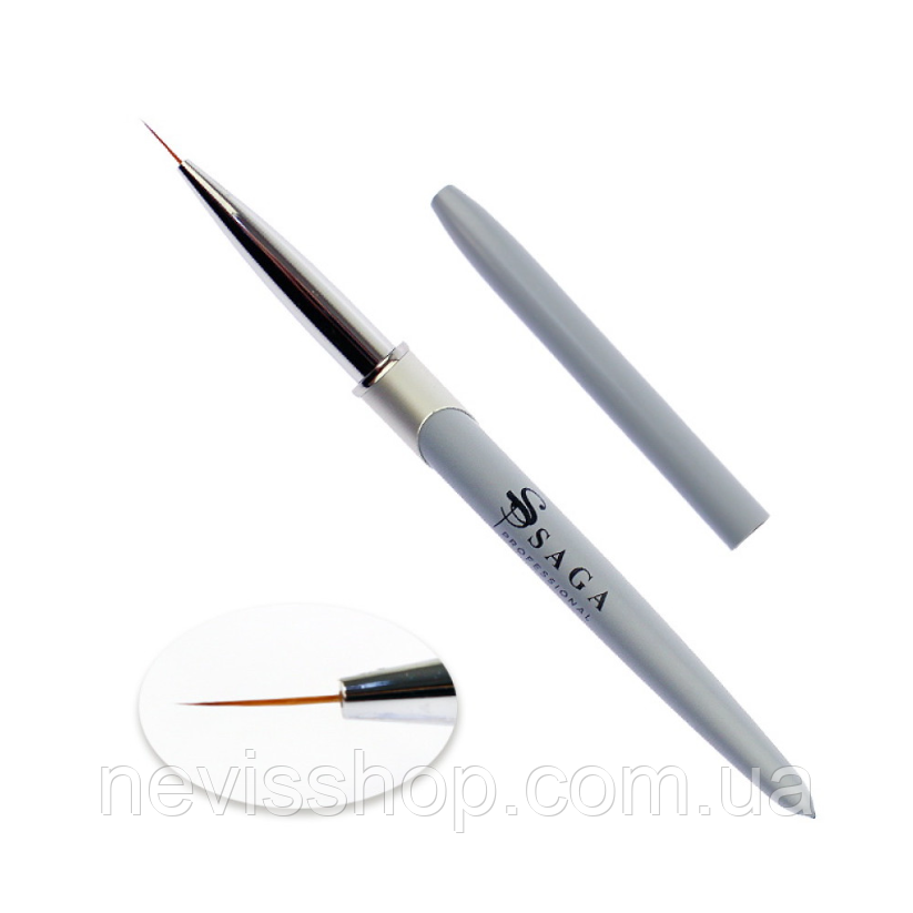 Пензлик для малювання Saga Professional New 01 штучний ворс 9 мм
