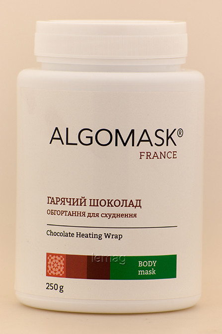 ALGOMASK Обгортання Гарячий Шоколад мус термоактивний для тіла, 250 г, фото 1