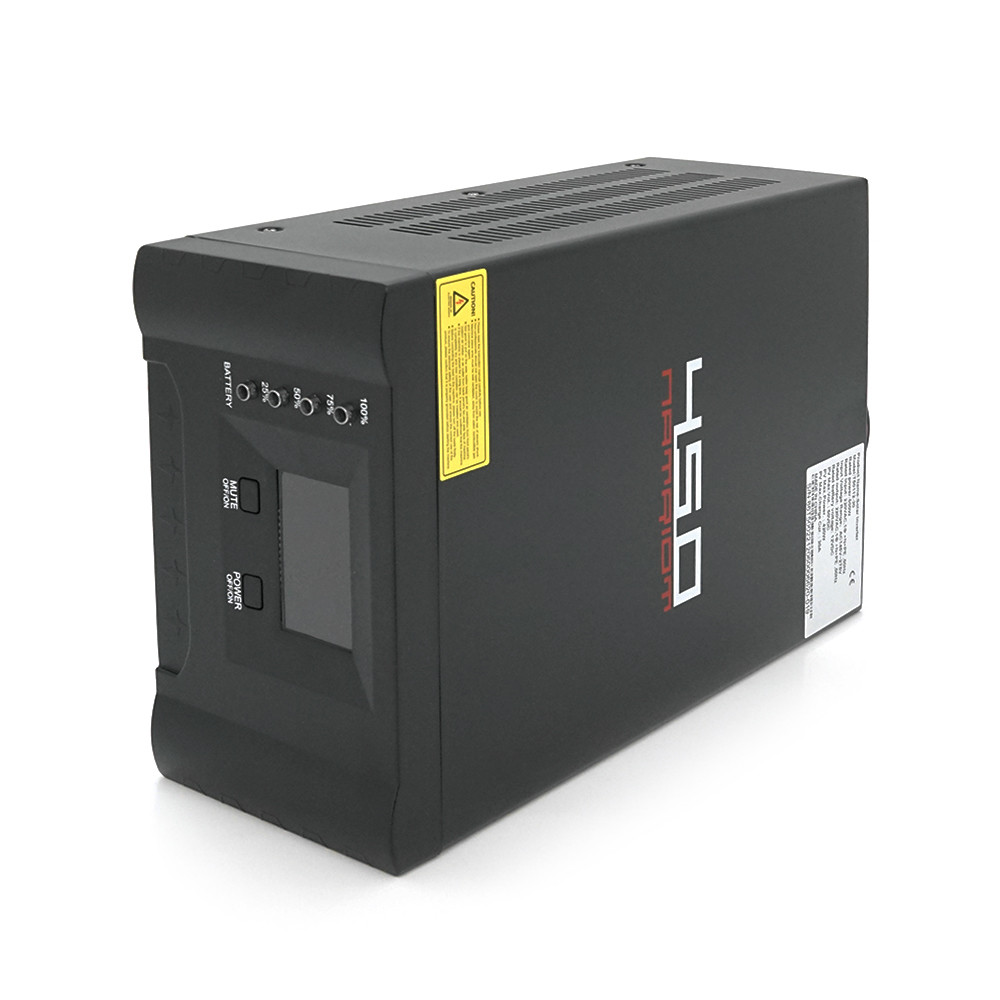 ДБЖ із правильною синусоїдою Patriot NB50112 (500 Вт), 12 В, струм заряду до 15 А, під зовнішній АКБ (AGM/Gel), РК-дисплей, Q2