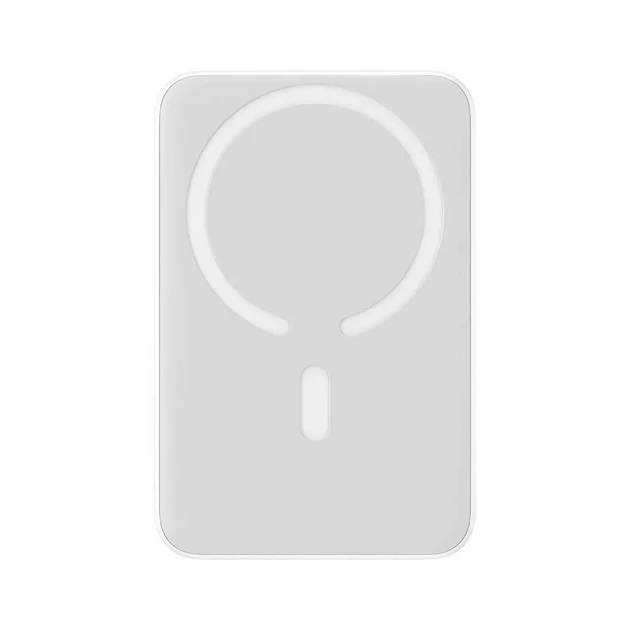 Портативний акумулятор павербанк Baseus Magnetic Wireless Charging 10000 mAh 20 W White (PPCX030002)