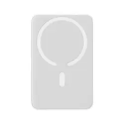 Портативний акумулятор павербанк Baseus Magnetic Wireless Charging 10000 mAh 20 W White (PPCX030002)