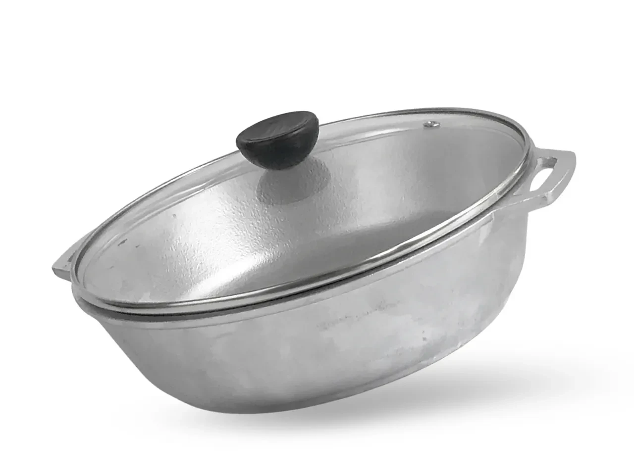 Сковорода алюмінієва 260 х 60 мм Monolith зі скляною кришкою, фото 1