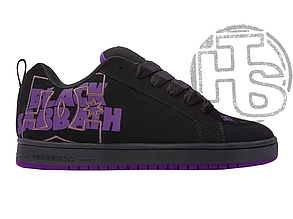Чоловічі кросівки DC Shoes Court Graffik Black Purple ADBS100303