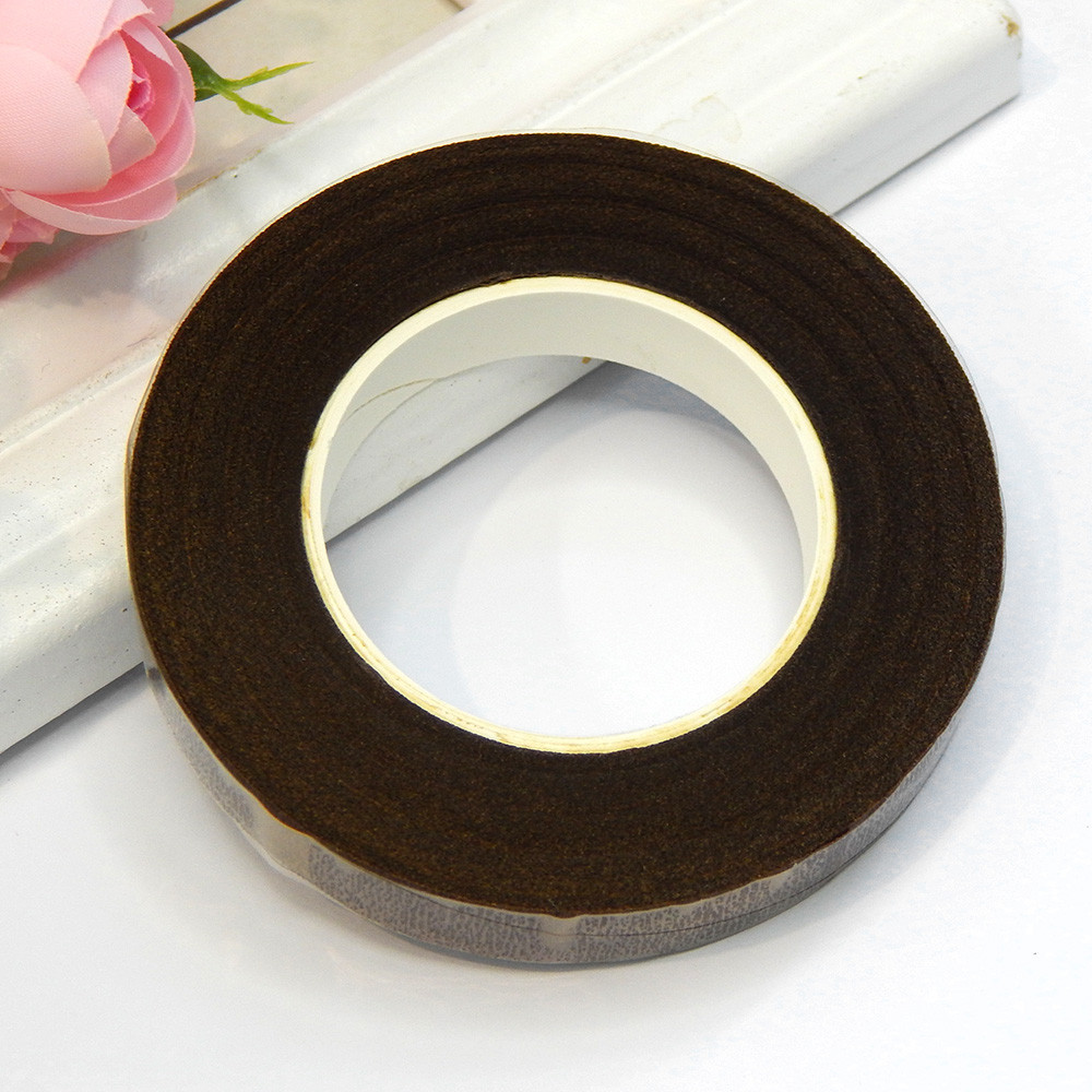 Флористична тейп-стрічка, 1,2 см, коричневий