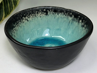 Керамічний салатник міні "Блу-лейк", 100 мл 8,5*4 см