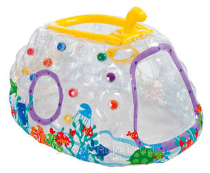 Надувний ігровий центр Підводний човен Intex 48664 Ball Toyz See-Thru Submarine Playhouse (від 3 до 6 років), фото 2