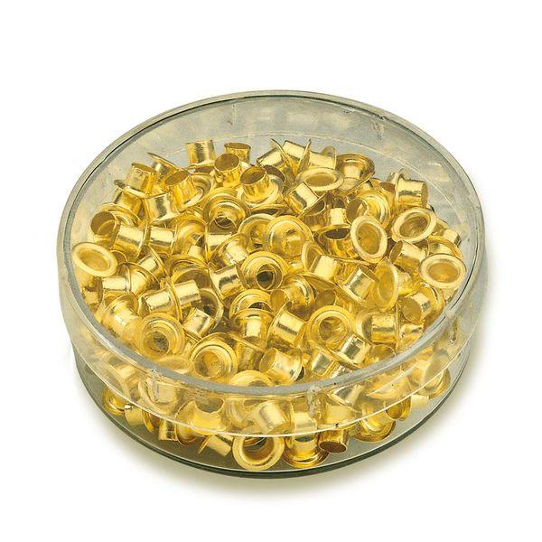 Заклепки 4,8 мм (для ручного), золот, уп/200шт, фото 1